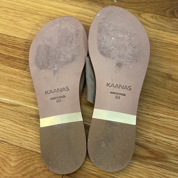 Kaaanas Women’s Brown Twist Sandals Size 8 - Picture 5 of 6